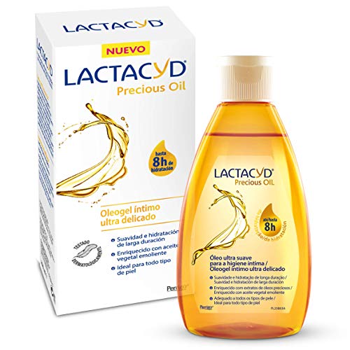 Lactacyd Precious Oil - Oleogel Íntimo Ultrasuave Para La Higiene Íntima Diaria 200 Unidades 220 g