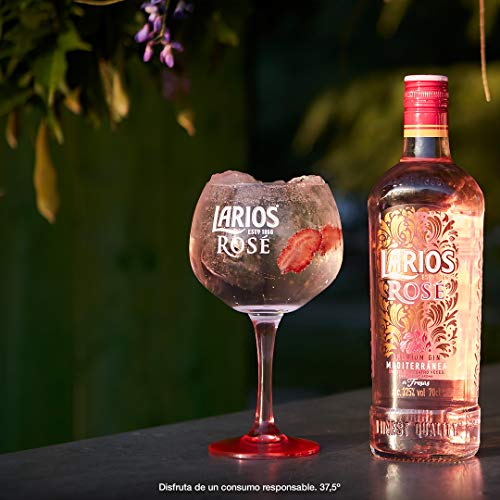 Larios Rosé Ginebra Mediterránea, 37.5% - 700 ml