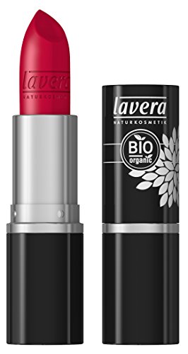 lavera Pintalabios brillo Beautiful Lips Colour Intense - Timeless Red 34- cosméticos naturales 100% certificados - maquillaje - 4 gr