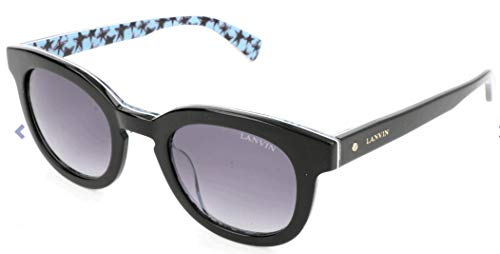 Lavin Lanvin Sonnenbrille SLN722V 0APA 47 24 140 Gafas de sol, Negro (Schwarz), 47.0 para Mujer