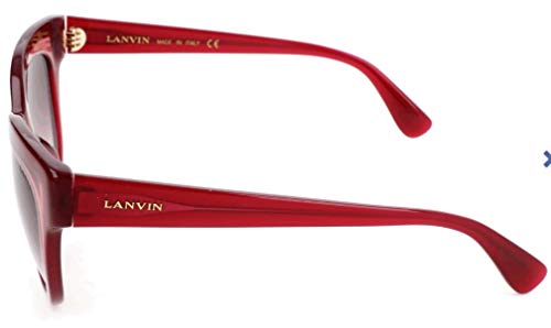 Lavin Lanvin Sonnenbrille SLN750M 099N 50 19 140 Gafas de sol, Rojo (Rot), Mujer