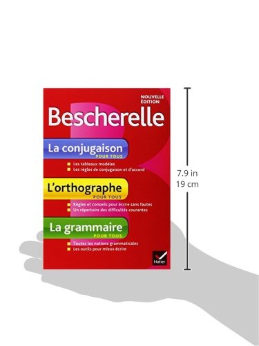 Le coffret Bescherelle: La conjugaison pour tous, La grammaire pour tous, L'orthographe pour tous (Bescherelle français)