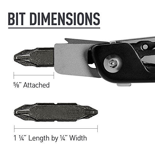 Leatherman 931014 - Paquete de 21 de Bits de Doble Punta