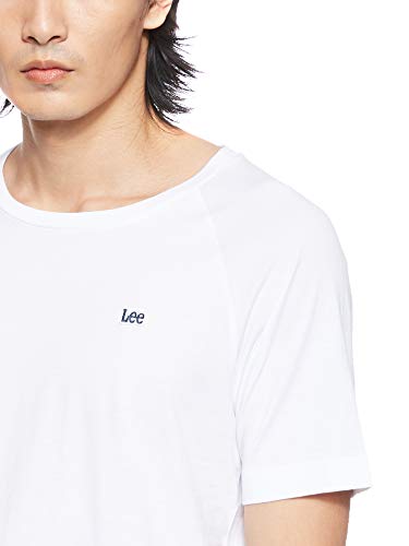 Lee Trend Fit Tee, Camiseta para Hombre, Blanco (Bright White Lj), Small