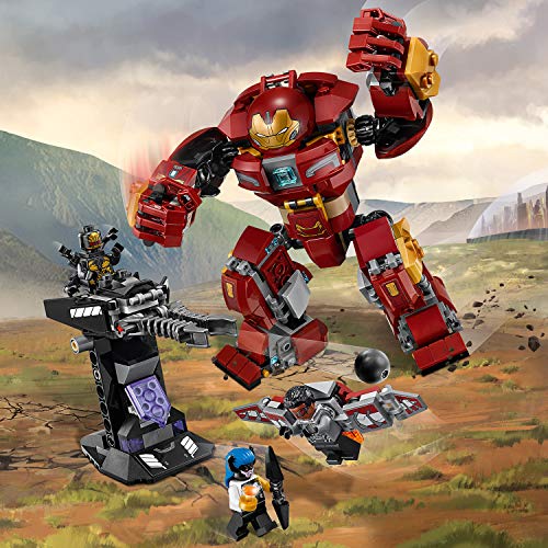 LEGO Super Heroes - Incursión Demoledora del Hulkbuster, Juguete de Construcción de la Armadura de Iron-Man (76104)