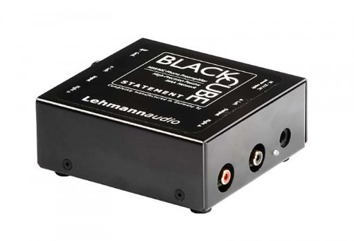 Lehmann Audio Black Cube Statement - Amplificador mono MM/MC (103 x 108 x 45 mm), color negro [Importado de Francia]