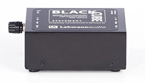 Lehmann Audio Black Cube Statement - Amplificador mono MM/MC (103 x 108 x 45 mm), color negro [Importado de Francia]