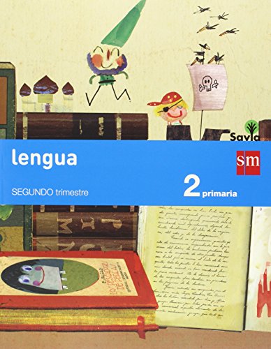 Lengua, 2 Primaria, Savia, Pack de 4 libros - 9788467575057