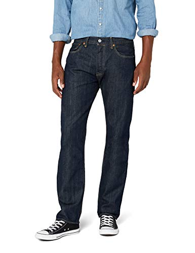 Levi's 501 Original Fit Jeans Vaqueros, Marlon, 34W / 32L para Hombre