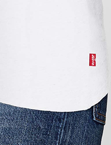 Levi's The Perfect Tee, Camiseta, Mujer, Blanco (White 297), M