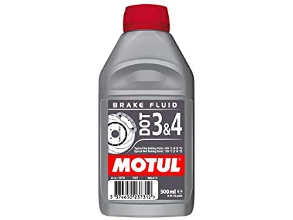 Líquido de freno MOTUL DOT-4 de 500ml.