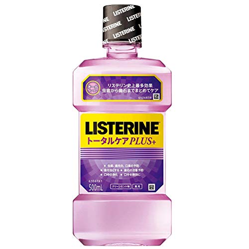 LISTERINE [Quasi-drug] Medicinal Listerine Mouthwash Total Care Plus Sterilizing Causative Bacteria 500mL