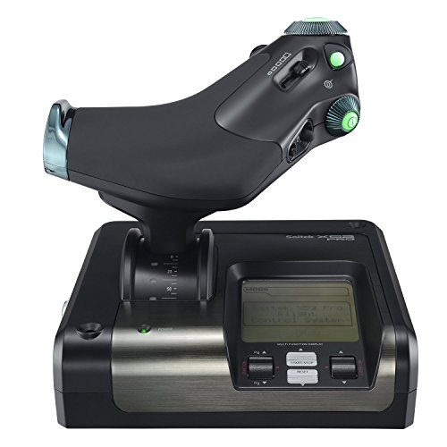 Logitech G Saitek PRO Flight Yoke System - Palanca Profesional y Accelerador