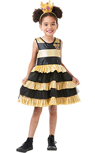 Lol Surprise - Disfraz Queen Bee para niñas, 5-6 años (Rubies 300144-M)