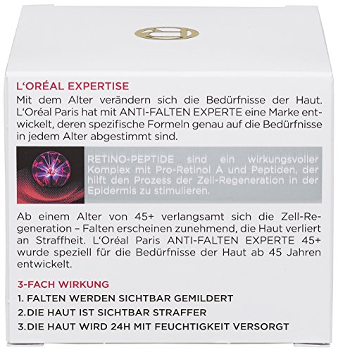 L'Oréal Paris anti - Falten Experto Retino péptido de 45, 1er Paquete (1 x 50 ml)