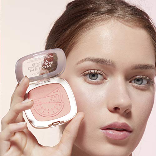 L'Oréal Paris Wake Up & Glow Melon Dollar Baby, Colorete, Tono Rosado