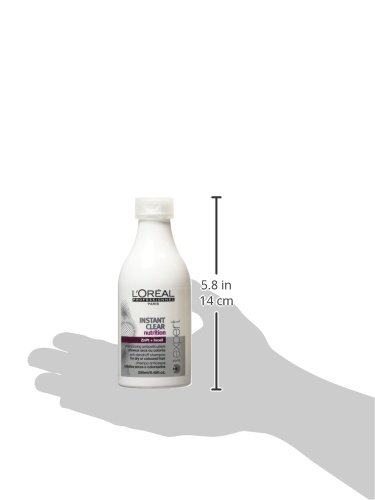 L'Oréal Professionnel Expert - Instant Clear Nutrition - Champú anticaspa para cabellos secos o coloreados - 250 ml