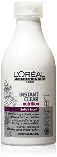 L'Oréal Professionnel Expert - Instant Clear Nutrition - Champú anticaspa para cabellos secos o coloreados - 250 ml