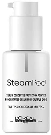 L'Oréal Professionnel Steampod 3.0 - Plancha de pelo grueso (150 ml, suero de 50 ml, estuche de almacenamiento)