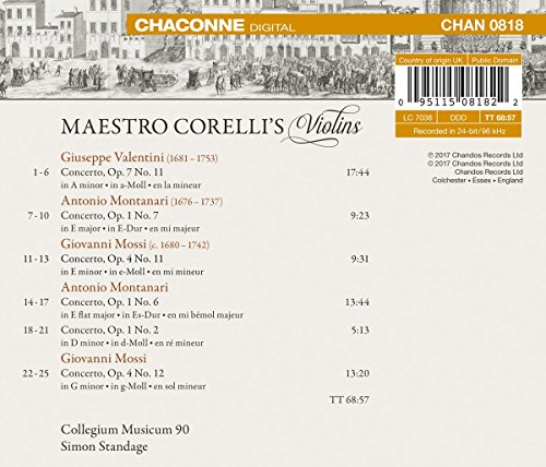 Maestro Corelli'S Violins