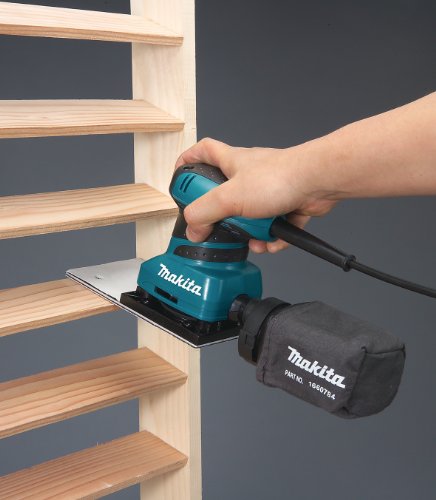 Makita BO4566 Lijadora Orbital 100Mmx164Mm, 200 W, Multicolor, 197x100mm