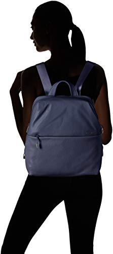 Mandarina Duck Athena, Mochila para Mujer, Azul (Blu/Dress Blue), 10x21x28.5 cm (B x H x T)