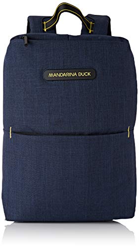 Mandarina Duck Berlino Tracolla, Mochila Unisex Adulto, Azul (Blu/Estate Blue), 10x21x28.5 cm (B x H x T)