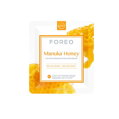 Mascarilla activa UFO Manuka Honey, de FOREO - pack de 6 unidades