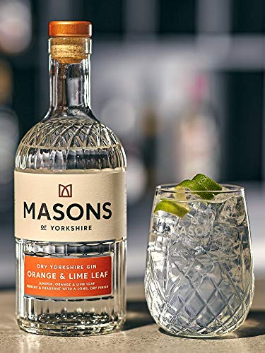 Masons Yorkshire Gin Masons Orange & Lime Leaf Gin, 70 Cl - 700 ml