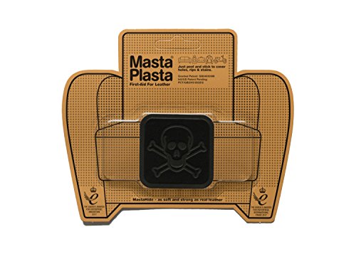 MastaPlasta Parches Premium Autoadhesivo para Reparación de Ante. Gamuza Negro. Elije el Tamaño y el Diseño. Primeros Auxilios para Sofás, Asientos de Coche, Bolsos, Chaquetas