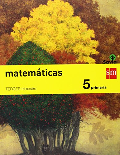 Matemáticas. 5 Primaria. Savia - Pack de 3 libros - 9788467569933