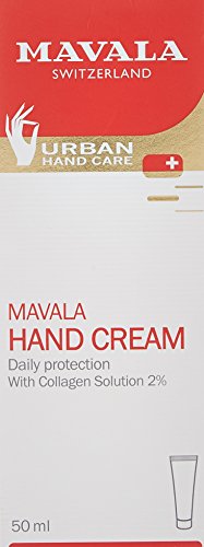 Mavala Crema de Manos Hidrante Protección Diaria con Colágeno | Formulada para Manos Secas o Dañadas, 50 ml