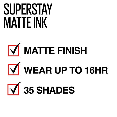 Maybelline Matte Ink Liquid Lipstick, 0.17 fl. oz