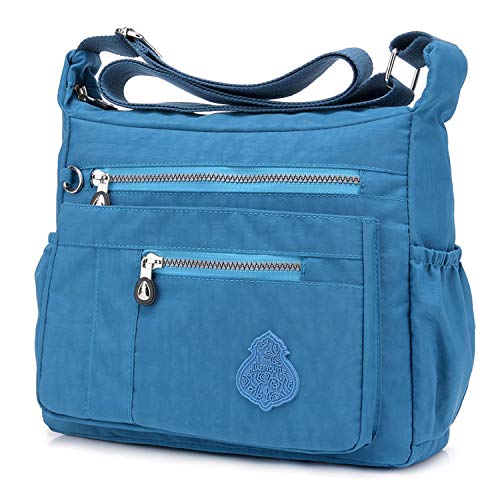 MeCooler Bolsos de Moda Mujer Bolso Bandolera Escolares Ligero Bolsos Escuela Impermeable Casual Bolsas de Viaje para Sport Bolsas de Deporte