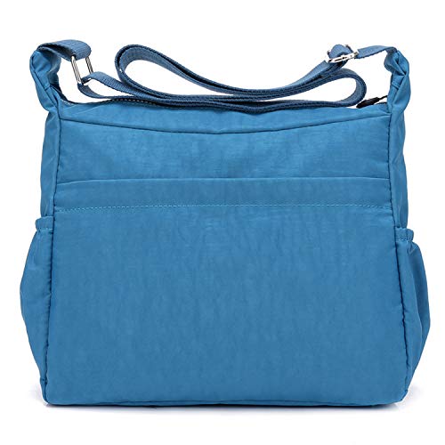 MeCooler Bolsos de Moda Mujer Bolso Bandolera Escolares Ligero Bolsos Escuela Impermeable Casual Bolsas de Viaje para Sport Bolsas de Deporte