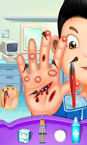 Médico de la mano - Juego para los niños : Convertirse en el mejor cirujano de la mano !