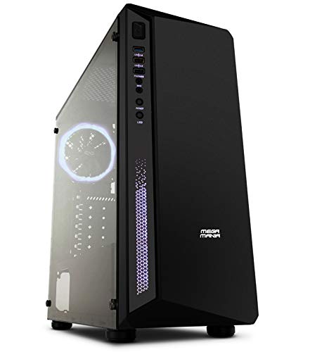 Megamania PC Ordenador de Sobremesa Intel Core i9 9900K (8 Núcleos up to 5Ghz) | 16GB DDR4 | SSD 480GB + 1TB HDD Esclavo | VGA Intel UHD 4K MultiScreen | WiFi 1200MPS | USB 3.1 y Tipo C(i9 9900K)