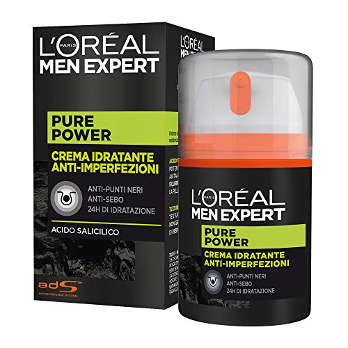 Men Expert Pure Power - Anti-Imperfection Moisturizing Face Cream 50ml