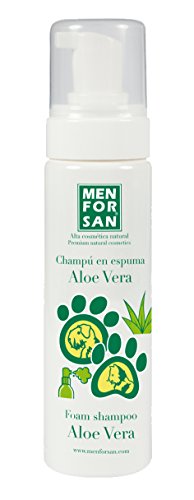 MENFORSAN Champú en Espuma con aloe Vera - Perros Y Gatos - 200 ml