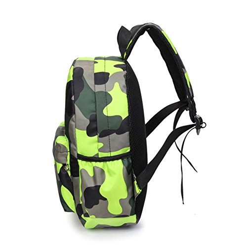 Mochila Niño Infantil Camuflaje Impermeable Mochila Guardería Primaria Escolar Escuela Bolsa para Niño Niña