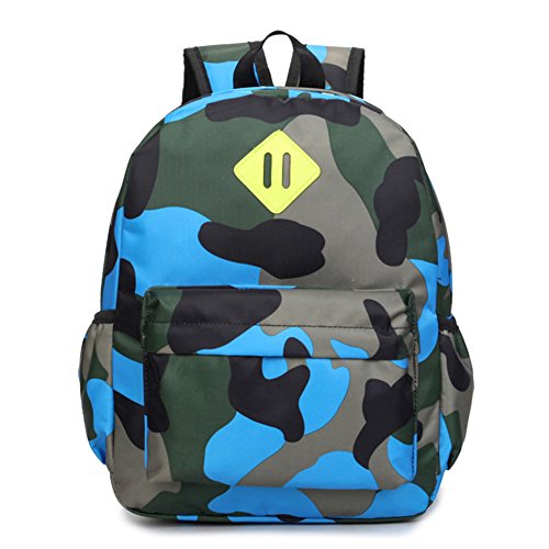 Mochila Niño Infantil Camuflaje Impermeable Mochila Guardería Primaria Escolar Escuela Bolsa para Niño Niña