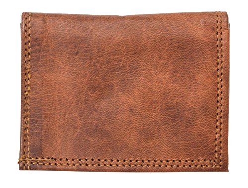 Monedero Gusti Leder nature Arjen Cartera de Cuero para Monedas Tarjetas Dinero Unisex Marrón A144