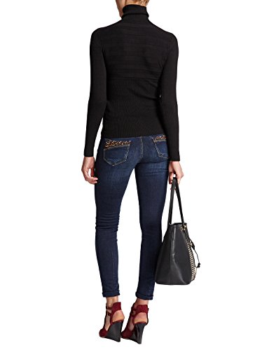 Morgan Mentos, Jersey para Mujer, Negro, L