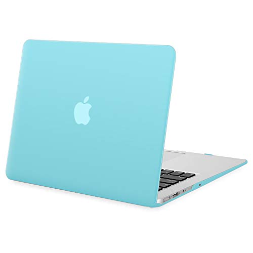 MOSISO Funda Dura Compatible con MacBook Air 13 Pulgadas (A1369 / A1466, Versión 2010-2017), Ultra Delgado Carcasa Rígida Protector de Plástico Cubierta, Turquesa