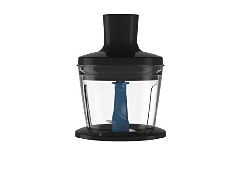 Moulinex Infiny Force Ultimate Cocktail DD87KD10 Batidora de mano con accesorios, 1000 W, 800 Ml, Acero Inoxidable, 25 Velocidades, Plateado