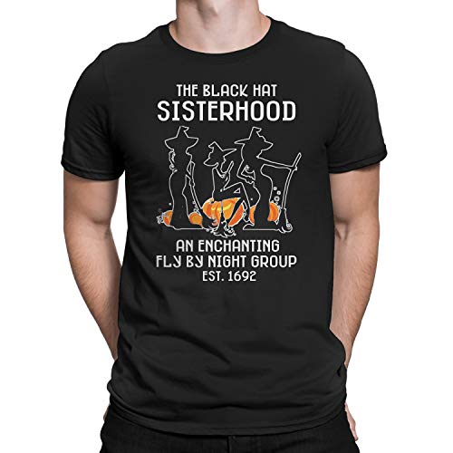 Mourin Shop The Black Hat Sisterhood an Enchanting Fly by Night Group - Camiseta unisex