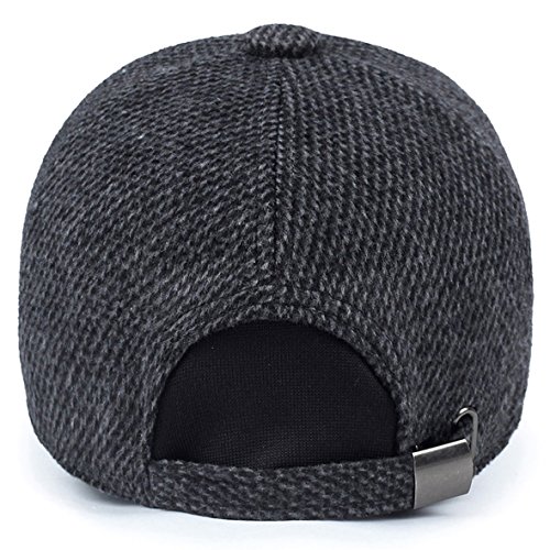 MRACSIY Gorra de béisbol Unisex Gorras de béisbol Gris 56-60cm