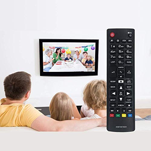 MYHGRC Nuevo Control Remoto de reemplazo Control Remoto para LG AKB74915324 Ajuste para LG Smart TV con Pantalla LCD - No se Requiere configuración TV Control Remoto Universal