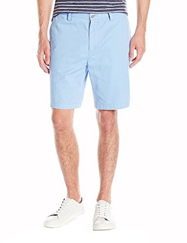 Nautica Cotton Twill FF Deck Short Classic Fit Pantalones Cortos, Della Robbia Blue, 30 para Hombre