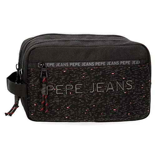 Neceser Pepe Jeans Hike Adaptable Negro, Única